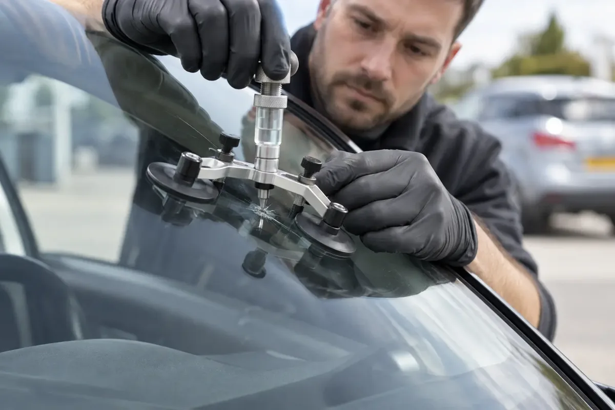 stone chip repairs service photograph